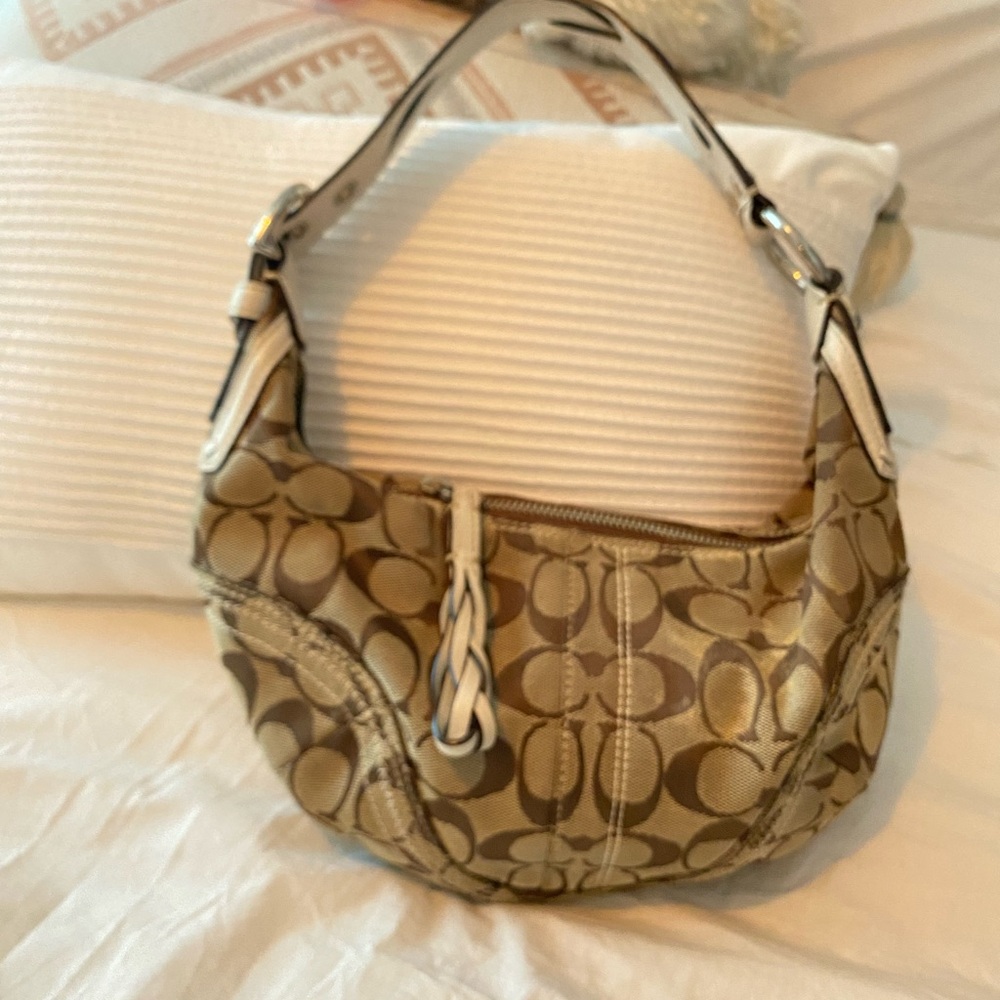 Coach Tan Designer Women's Bag